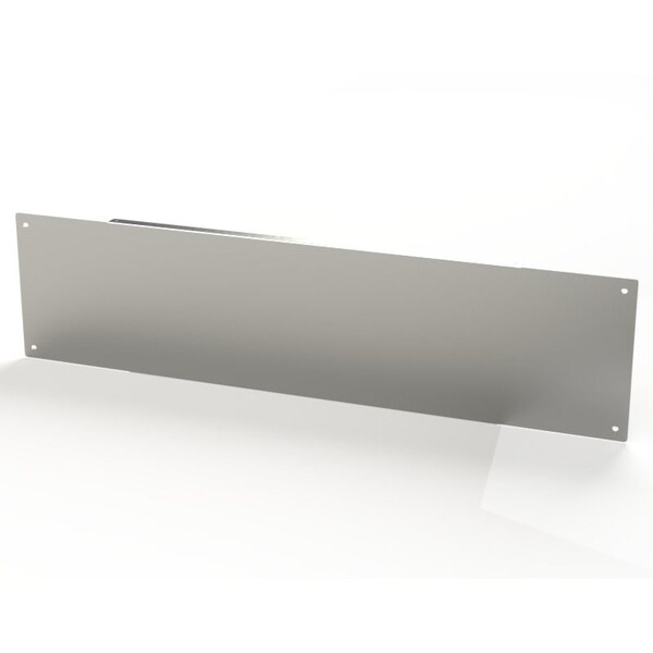 Louvered skirts, 12 in. H x 47-3/4 in. W x 1 in. L, 304 Stainless Steel